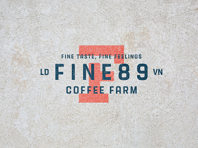 Logo design Fine89 Coffee - Vietnam's Coffee shop brand design branding cobrand design designer graphic design illustration logo logodesign ui