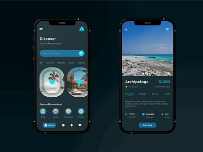 Booking UI UX - Kateca Travel Agency app brand design branding cobrand design designer graphic design illustration logo logodesign travel ui vietnam