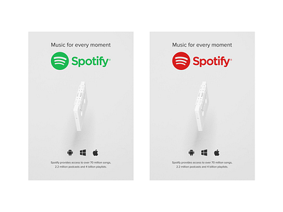 Spotify Poster brand colorswatch design illustration logo music poster poster art spotify typography