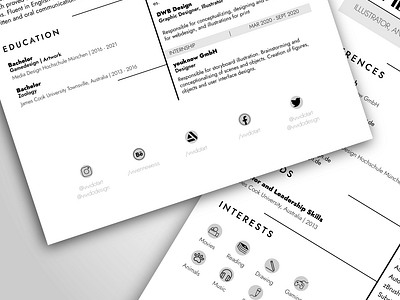 Resume Icons