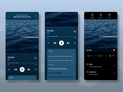 AudioPhile - Audio App app audio music ui