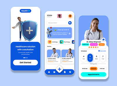 health app design ui ux