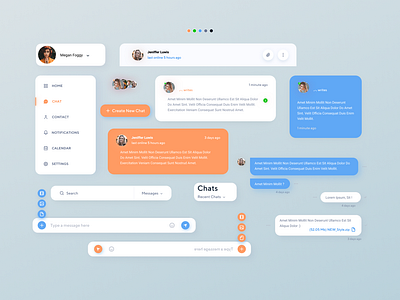 Chat Dashboard app UI Elements app ui elements card card ui element chat dashboard app design chat ui elements figma figmadesign freebie freedownload freefigmacomponents freeuielements message message app popup ui elements uidesign uiux user