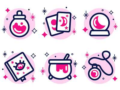 Witch icons