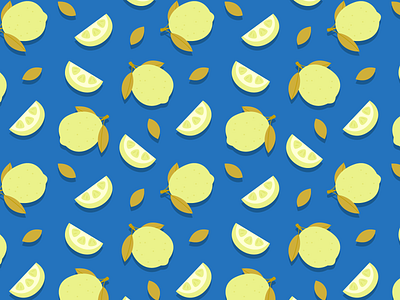 Pattern art artwork flat illustration lemon orange pattern pattern lemon vector illustration vectorart vectorillustration