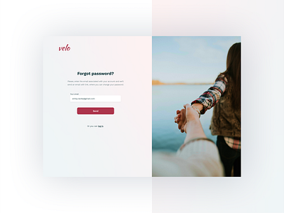 Forgot password page design dating site design forgot password password ui ui design web webdesign