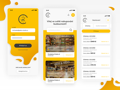 Application for self-service store