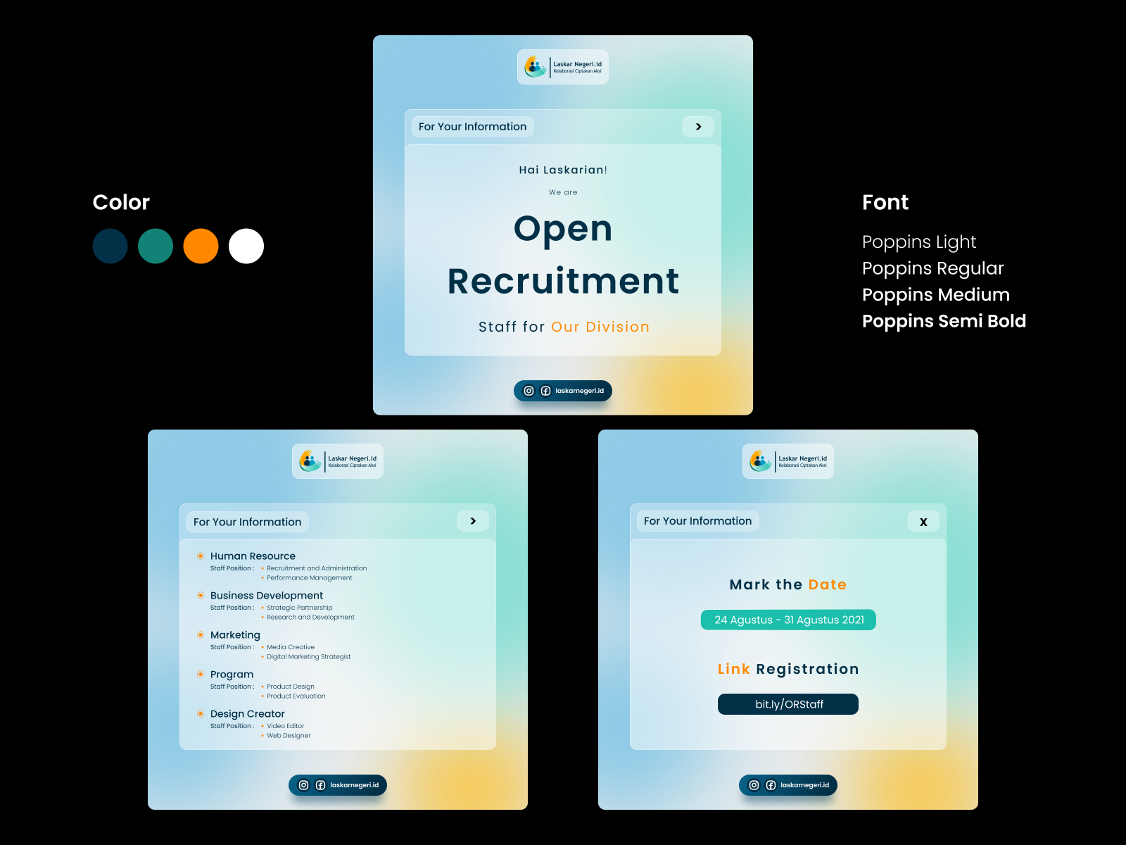 Feed Instagram Design: Glassmorphism by Nanda Hady Mulya on Dribbble