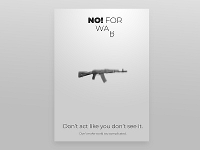 Don't act series #1 design graphic design ideas photoshop poster social