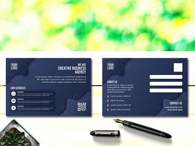 Creative Business Agency Postcard