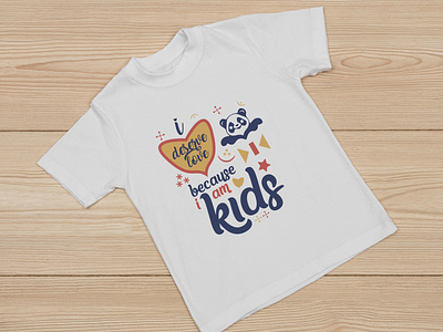 Kids T-shirt boy t-shirt color t-shirt design girl t-shirt logo panda t-shirt t-shirt t-shirt design typography white t-shirt
