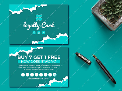 Loyalty Card Design Template