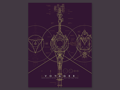 Voyager Blueprint - Gold