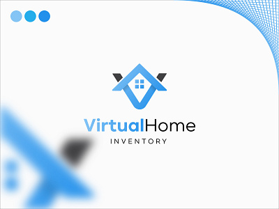 Virtual Home Inventory Logo Design ai brand identity branding design graphic design icon logo logo design logofolio logotype vector visual identity