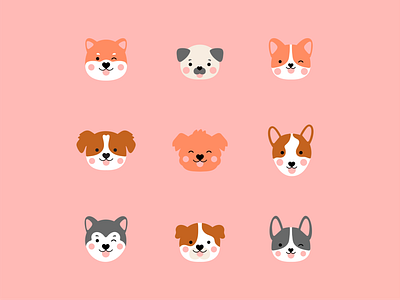 Cute Dog Illustration