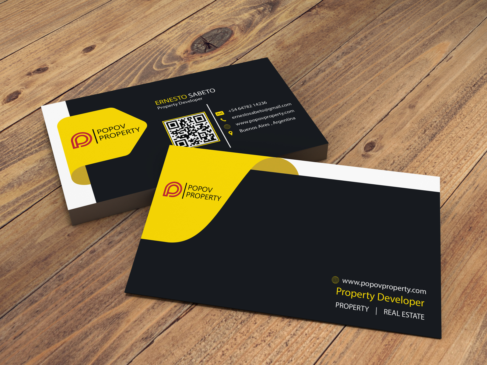 Business Card Design by Alpesh Agre on Dribbble