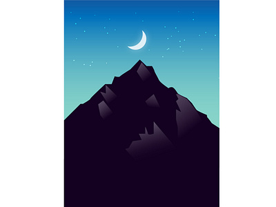 mountain illustration