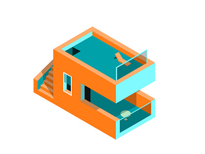 Isometric home design