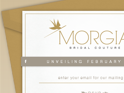 MORGIA | Bridal Coutore page splash