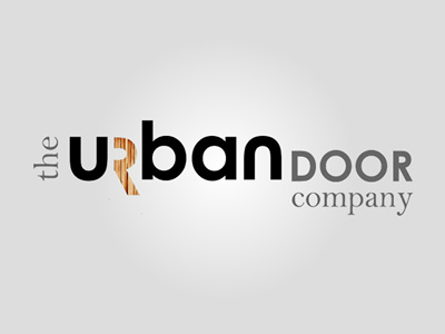 The Urban Door Company design logo photoshop