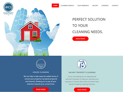 Vacant Property Cleaning Services cleaning design website