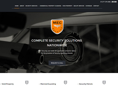 MEC Security design security web design website