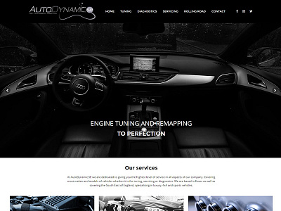 AutoDynamic SE car design vehicle website