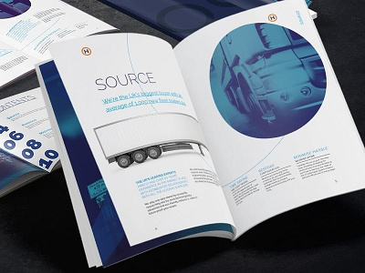 Brochure Design brochure business trailers