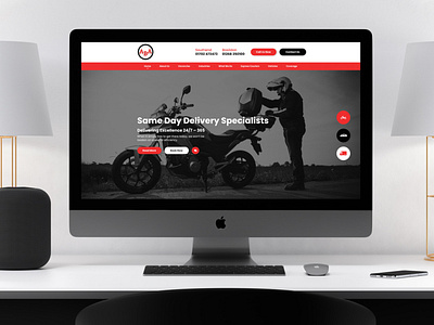 ABA Couriers web design web designers