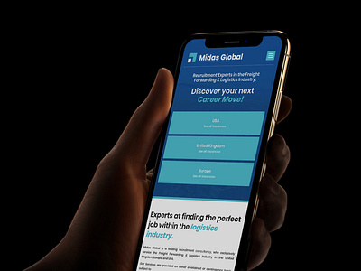 Midas Global responsive design web design
