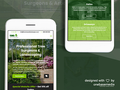 Toms Tree & Landscaping Mobile Version