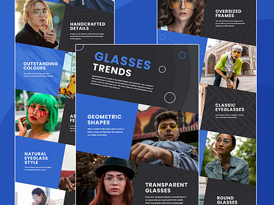 Glasses Trends in 2020 essex infographic information design marketing opticians seo