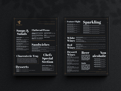 Menu Design black menu design menu menu bar menu card menu design menubar modern