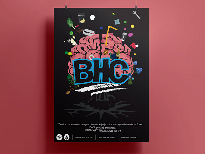 Poster BHC design drawing illustraion original originality poster poster design poster designs
