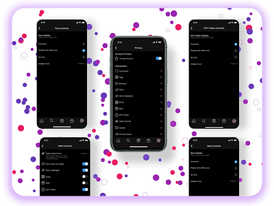 Instagram Re-design for better privacy and user control