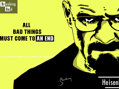 BREAKINGBad branding design illustration vector