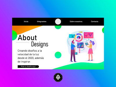 AboutDesigns WEB - ui/ux app art branding design designer illustration minimal project ux vectors web