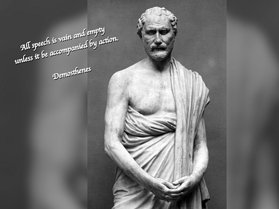 Demosthenes quote