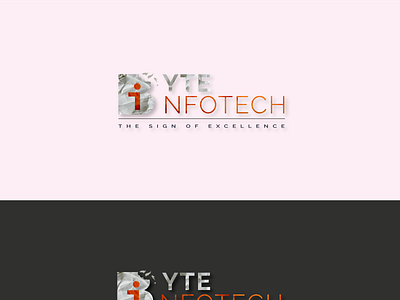 ByteIfotech-ReDesign bit brand branding byte design flat graphic illustration logo mask typography website