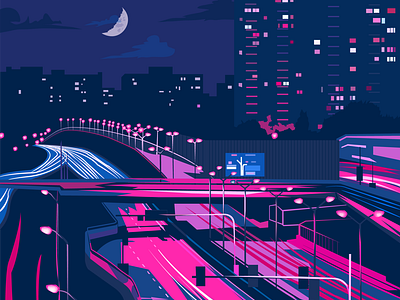 Pink Overpass