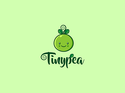 Tinypea / Logo Design art branding cartoon design drawing graphic design icon illustraion logo logo design logo designer typography