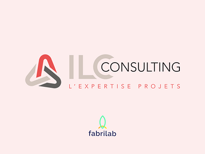 ILC Consulting project branding design illustration logo web website