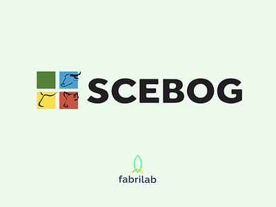 SCEBOG charte branding design farm french guyana graphic design logo web website