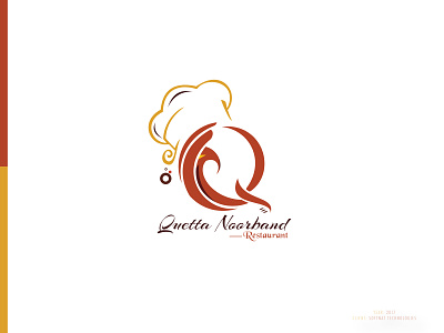 Quetta Noorband Restaurant app design logo quetta noorband restaurant vector
