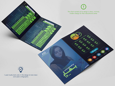 Educational Brochure Design adobe illustrator adobe indesign brochure design flyer design graphic design photoshop