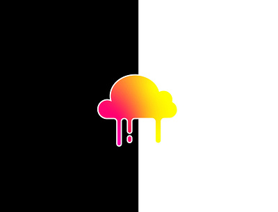 Cloud adobe cloud creative graphic design illustration logo minimalist vector vibrant