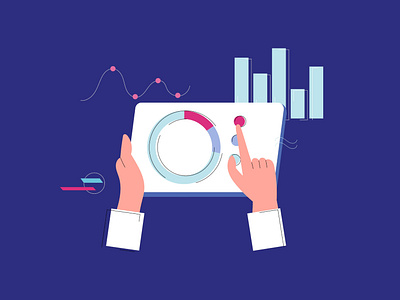 Statistics illustration