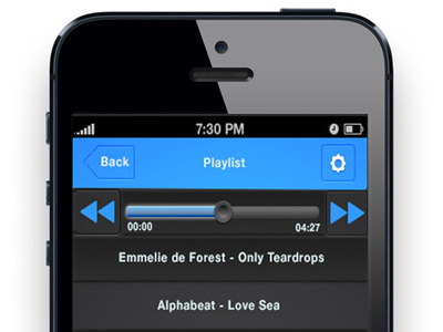 Music Player App app design graphic design idea music user experience user interface