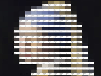 Interaction of colors - Gallery art colors idea mosaic pantone vermeer