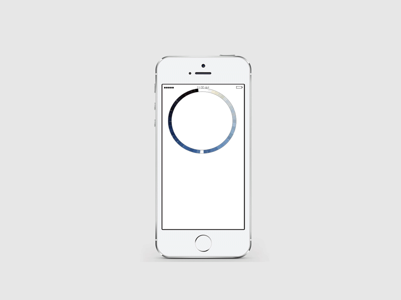 Cyanometer App - Intro app color graphic design idea ui user experience user interface ux weather